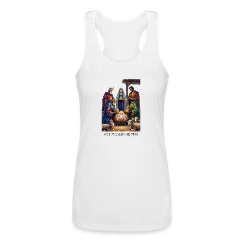 Three Wise Men T-Shirt - Women’s Performance Racerback Tank Top