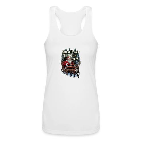Nostalgic Santa T-Shirt - Women’s Performance Racerback Tank Top