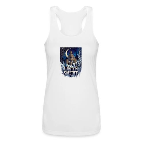 Gothic Solstice T-Shirt, Premium - Women’s Performance Racerback Tank Top