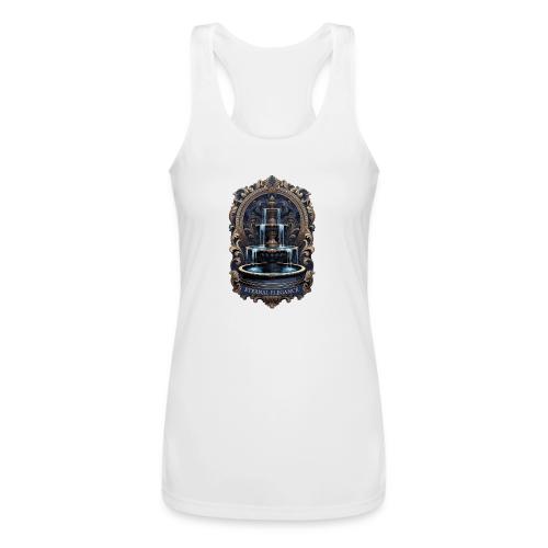 Gilded Baroque Fountain T-Shirt - Women’s Performance Racerback Tank Top