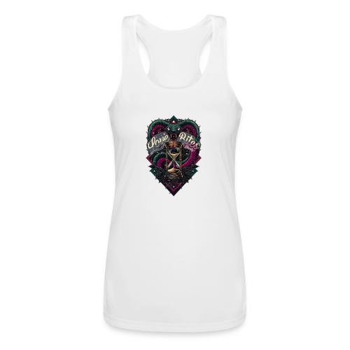 Love Bites (Literally) T-Shirt - Women’s Performance Racerback Tank Top