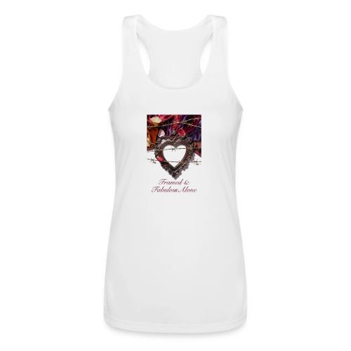 Framed & Fabulous Alone T-Shirt - Women’s Performance Racerback Tank Top