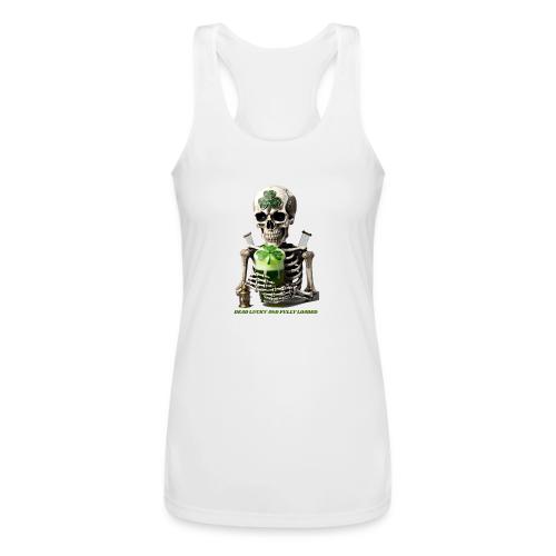 Eternal Stout Skeleton Graphic Tee - Women’s Performance Racerback Tank Top