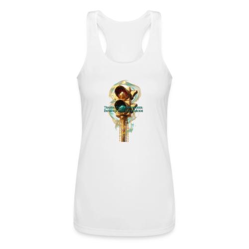 Traffic Light Whisperer T Shirt - Women’s Performance Racerback Tank Top