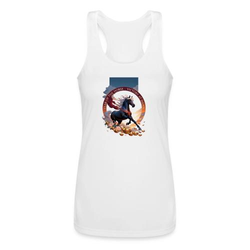 Year of the Horse Dawn T Shirt,Lunar New Year Gift - Women’s Performance Racerback Tank Top