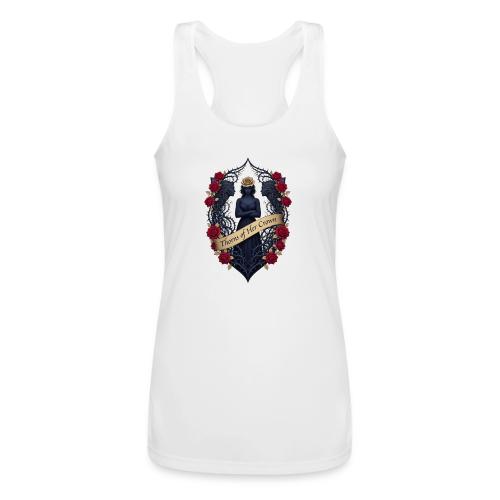 Women’s Day Thorn Crown T Shirt, Gift for Sister - Women’s Performance Racerback Tank Top