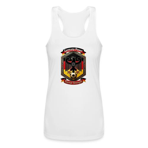 Germany Eagle Power T-Shirt, Flag Pride Gift - Women’s Performance Racerback Tank Top