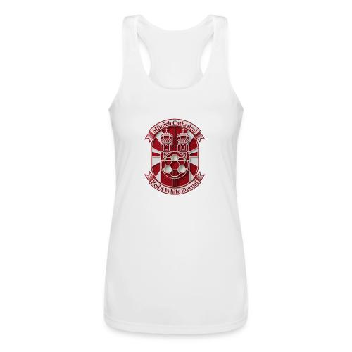 Munich Cathedral T Shirt, German Football Fan Gift - Women’s Performance Racerback Tank Top