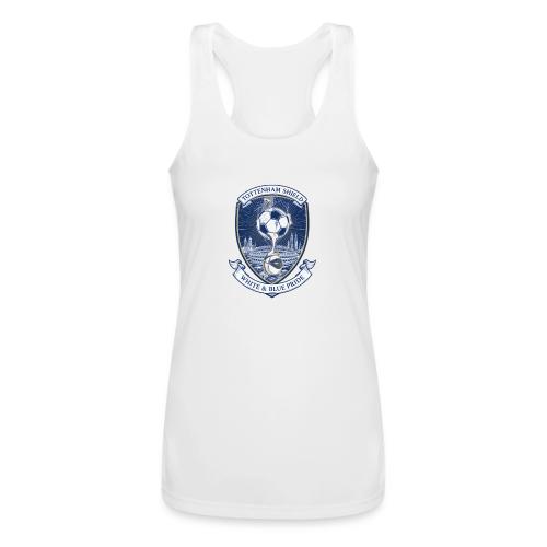 Iconic North London Soccer Emblem Art Print - Women’s Performance Racerback Tank Top