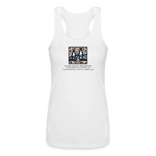 Official BAC Charleston logo - Women’s Performance Racerback Tank Top