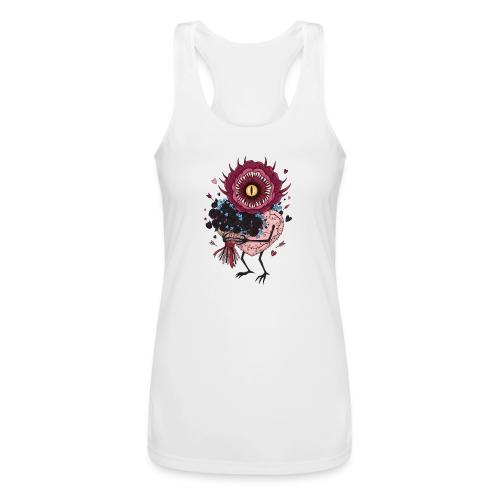 Gothic Valentine Eldritch Bloom – Dark Rom - Women’s Performance Racerback Tank Top