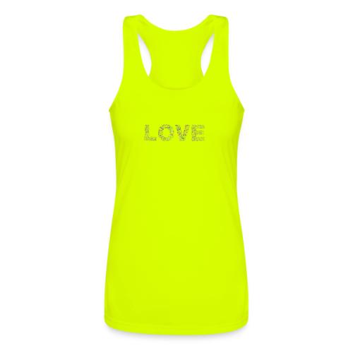 LOVE Peace Merchandise - Women’s Performance Racerback Tank Top