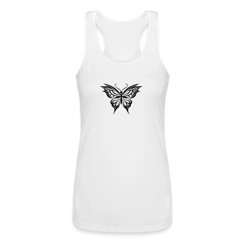 Stenciled🦋 BUTTERFLY - Women’s Performance Racerback Tank Top