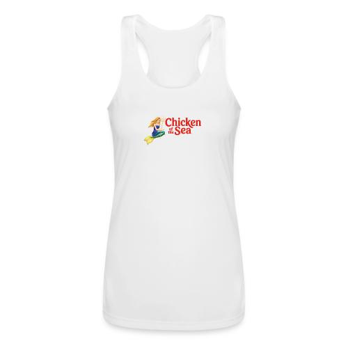 Chicken of the Sea Brand Logo - Women’s Performance Racerback Tank Top