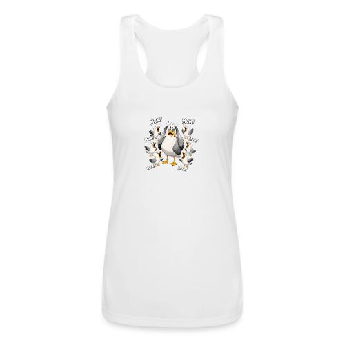 Seagull Mom Chaos - Women’s Performance Racerback Tank Top