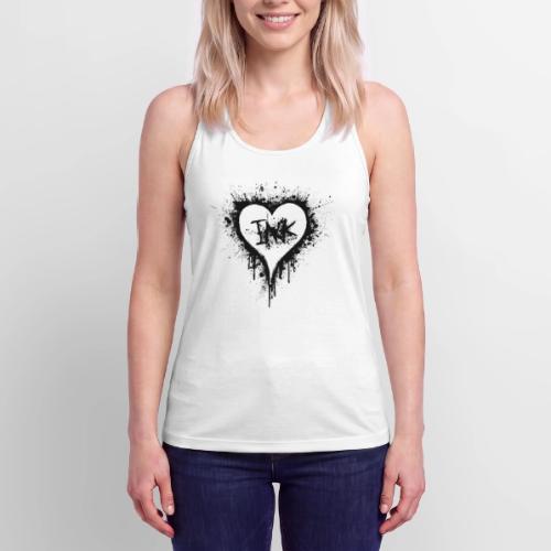 I Love Ink_black - Women’s Performance Racerback Tank Top
