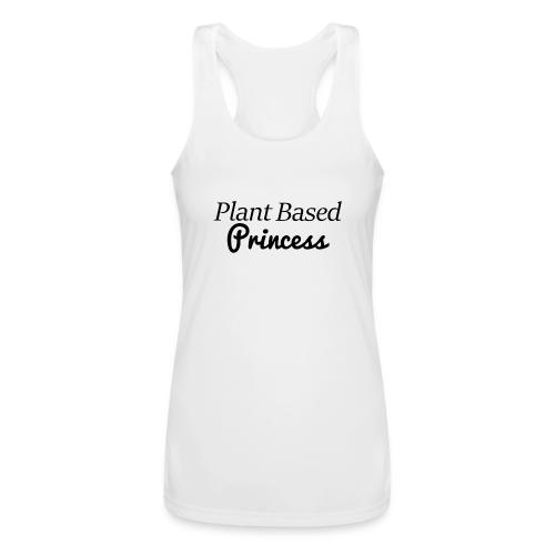 Plant Based Princess - Women’s Performance Racerback Tank Top