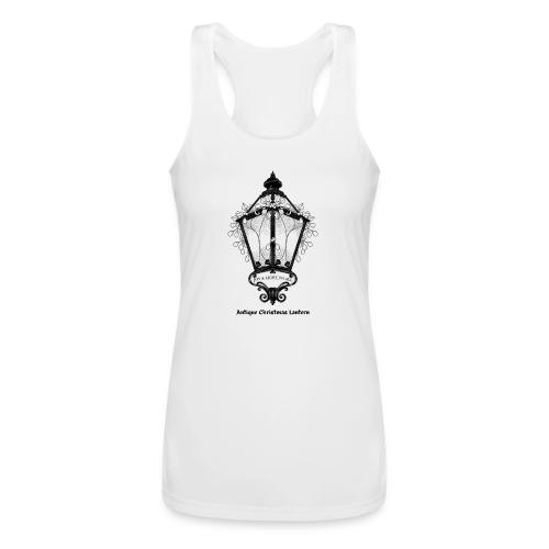 Antique Christmas Lantern T-Shirt - Women’s Performance Racerback Tank Top