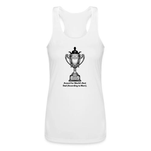 Sarcastic Dad T-Shirt - Women’s Performance Racerback Tank Top