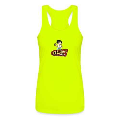 Bobblehead's®: We've Got Tacos™ with Mascot - Women’s Performance Racerback Tank Top