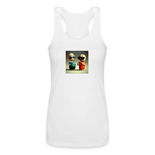 Welcome to Smoon City - Women’s Performance Racerback Tank Top