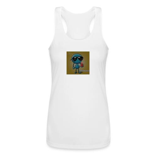 Being Mrs. S #Smoon - Women’s Performance Racerback Tank Top