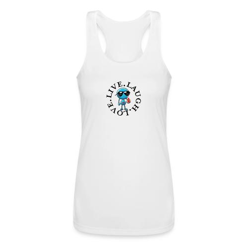 Circle Remember to live laugh love - Women’s Performance Racerback Tank Top