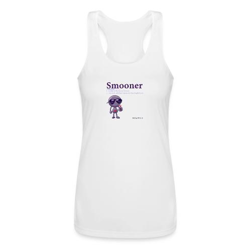 Smoon City_Smooner - Women’s Performance Racerback Tank Top