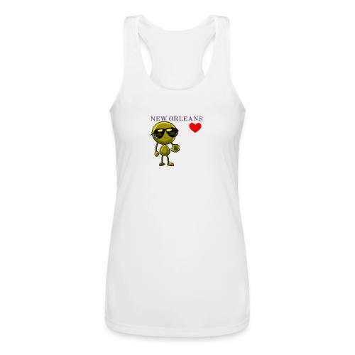 Smoon City_New Orleans - Women’s Performance Racerback Tank Top