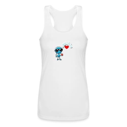 Smoon City_Chicago - Women’s Performance Racerback Tank Top