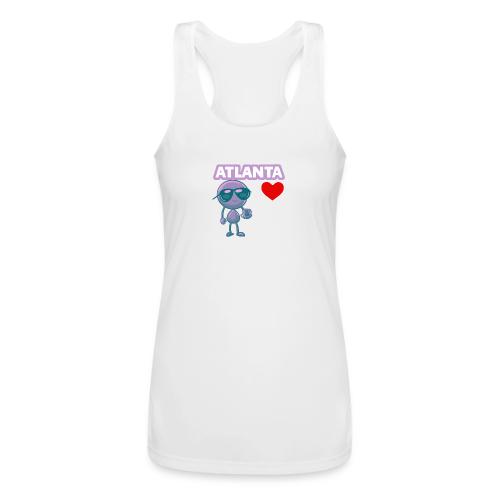 Smoon City_Atlanta - Women’s Performance Racerback Tank Top