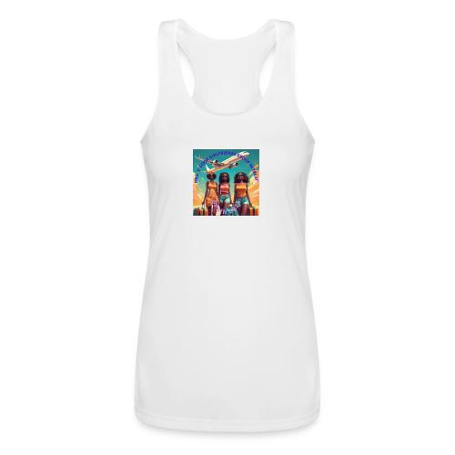 Mrs. S' Good Girlfriends Group Retreat - Women’s Performance Racerback Tank Top
