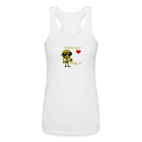 Smoon City_Tuscany Mrs. S - Women’s Performance Racerback Tank Top