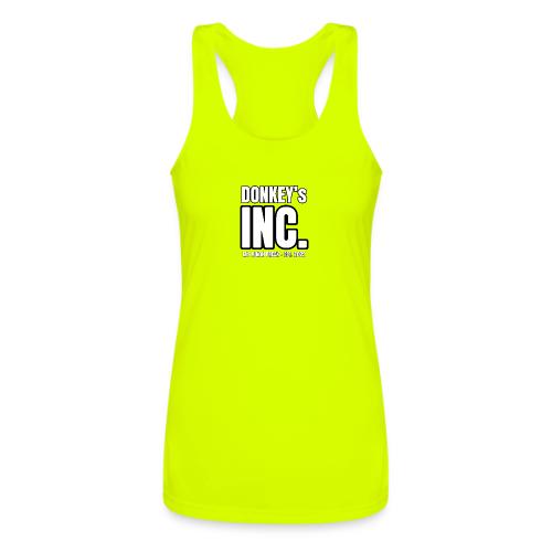 Donkeys inc. 2025 6 - Women’s Performance Racerback Tank Top
