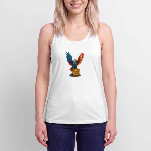 Veterans Press & Bald Eagle Flag 2 Print Set - Women’s Performance Racerback Tank Top