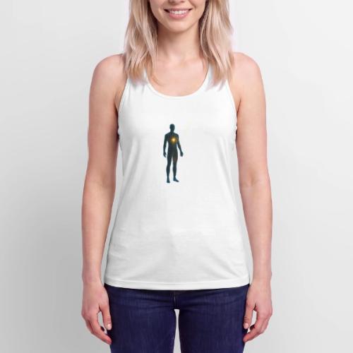 Glowing Chest Personl - Women’s Performance Racerback Tank Top