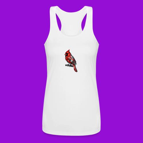 Silver Cardinal - Women’s Performance Racerback Tank Top