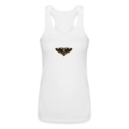 Cthulhu Moth Skull - Women’s Performance Racerback Tank Top