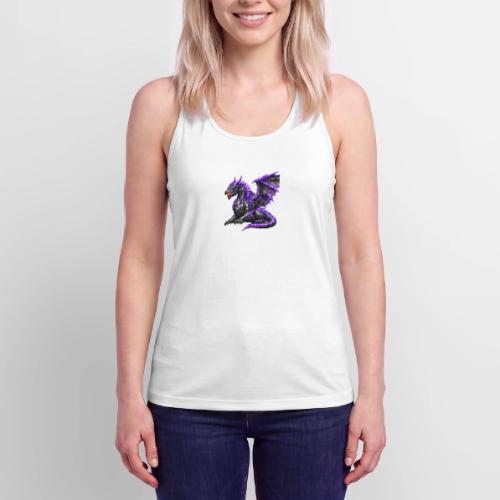 Neon Dragon at Rest - Women’s Performance Racerback Tank Top