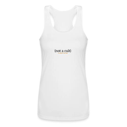 lil swervy run club (not a cult) - Women’s Performance Racerback Tank Top