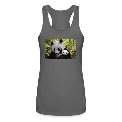 panda - Women’s Performance Racerback Tank Top