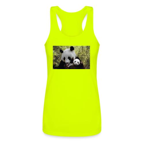panda - Women’s Performance Racerback Tank Top