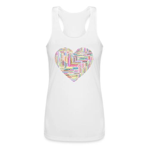A Thanksgiving Heart - Women’s Performance Racerback Tank Top