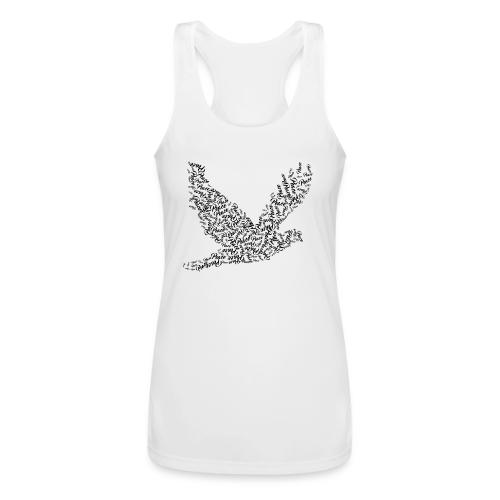 DOVE Peace in FLIGHT - Women’s Performance Racerback Tank Top