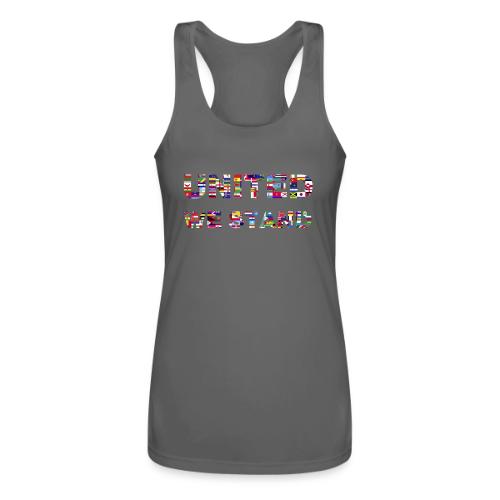 UNITED WE STAND - Women’s Performance Racerback Tank Top