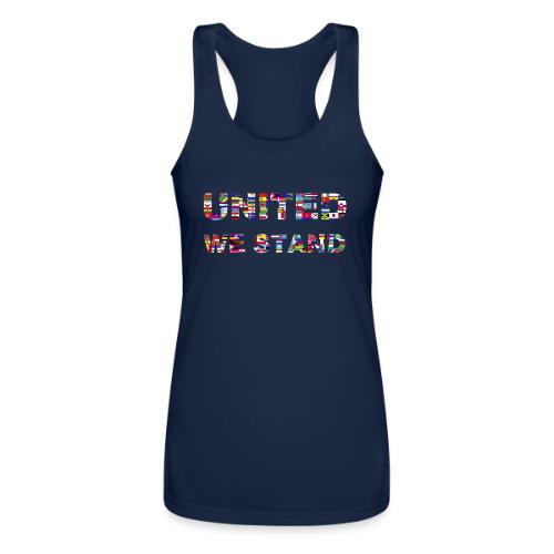 UNITED WE STAND - Women’s Performance Racerback Tank Top