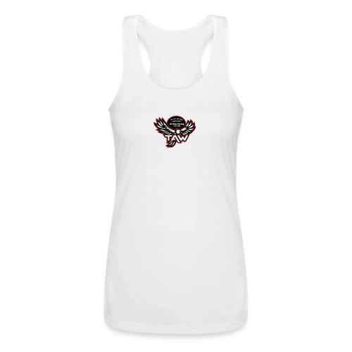 25yearlogo - Women’s Performance Racerback Tank Top