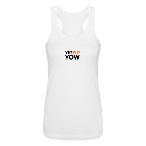 yipyip yow - Women’s Performance Racerback Tank Top