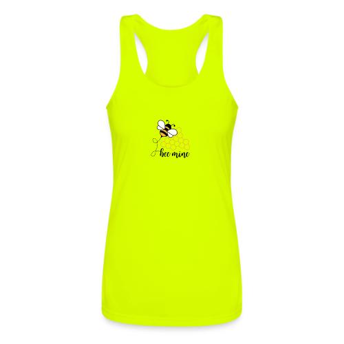 Bee Mine - Women’s Performance Racerback Tank Top