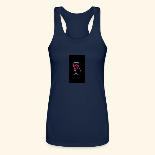 unbothered - Women’s Performance Racerback Tank Top